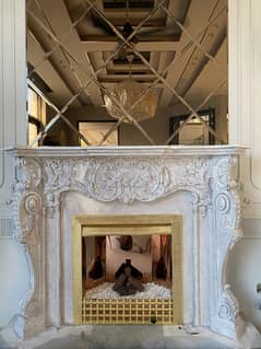 Gas fire place / fire place /