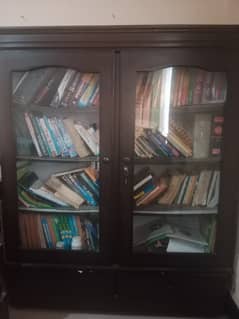 Wooden book rack, 6 years old