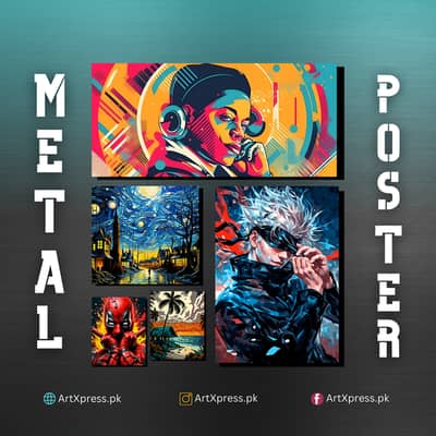 Personalised | Metal Poster | Wall Art | Home Decor