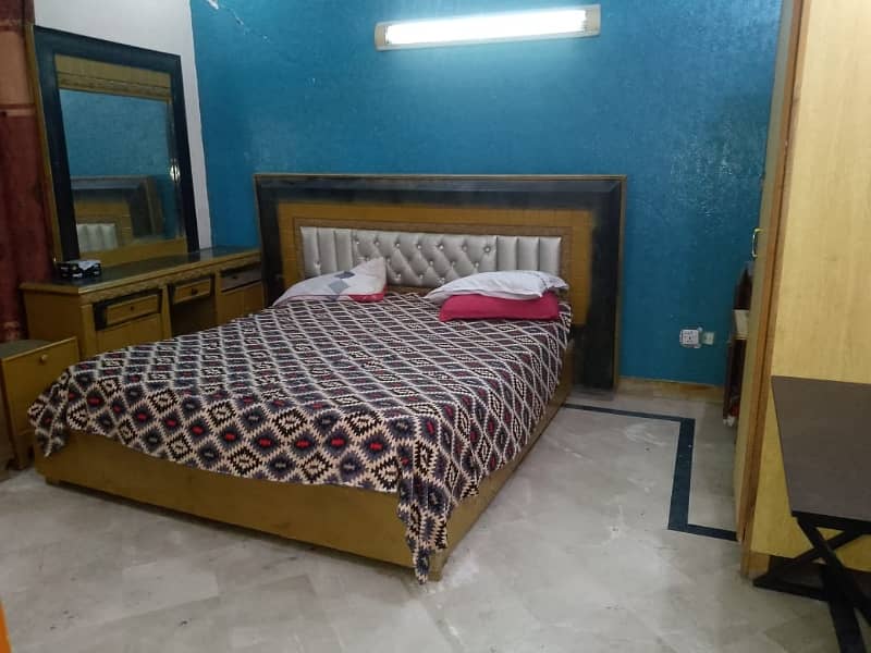 Fully Furnished One Bed Is Available For Rent In Rehman Villas Near Avenue Mall 2