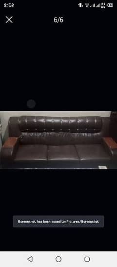 3 seater Sofa and 1 sofa chair