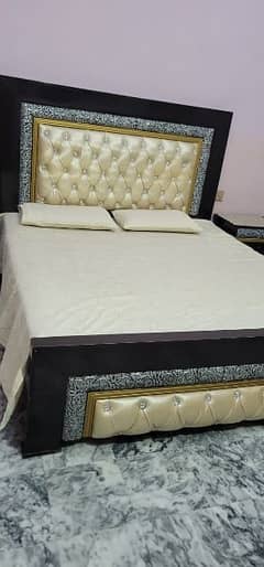 wooden king size bed for sale