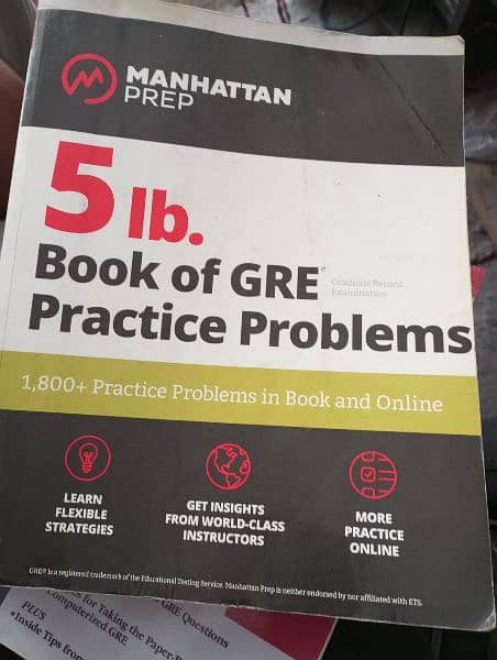 Book of GRE practicing problem 0