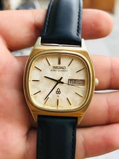 SEIKO KING QUARTZ   Watch Excellent Condition 
Made in Japan