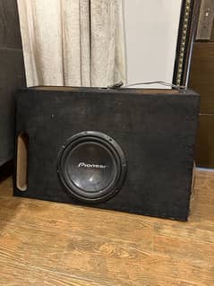 pioneer champion series d4 woofer heavy paiti with speaker space