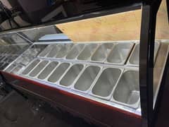 ic cream chiller deeply counter / Ice Cream Display Freezer.