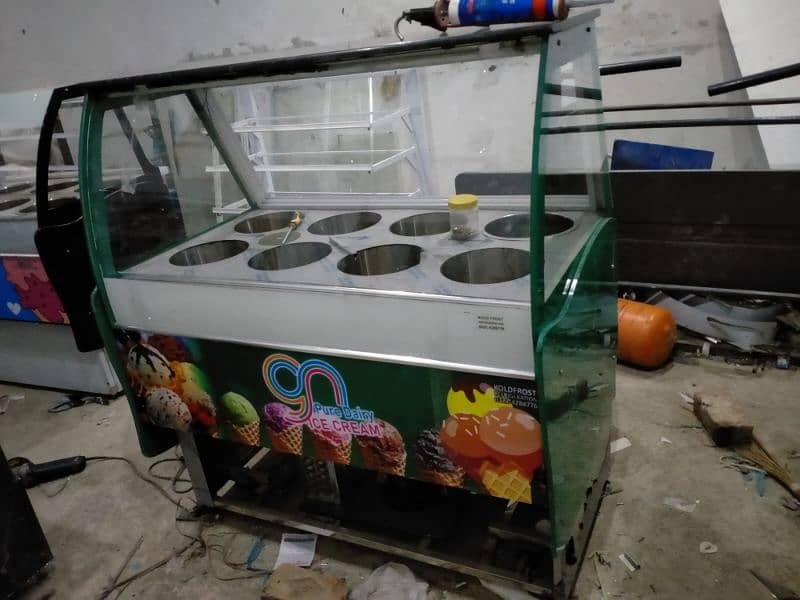 ice cream chiller deeply counter / Ice Cream Display Freezer. 5