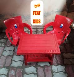 Kids Plastic Chairs and Table set