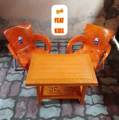 Kids Plastic Chairs and Table set