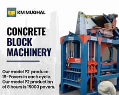 Fly ash brick and paver block machine, concrete brick machine in Pak.