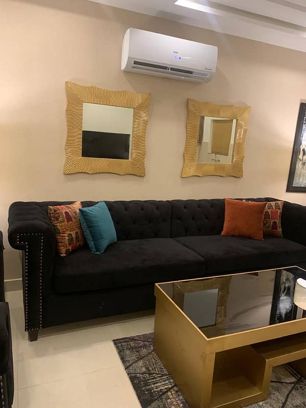 1 Bed Fully Furnished Apartment For Rent In Iqbal Block Bahria Town Lahore 7