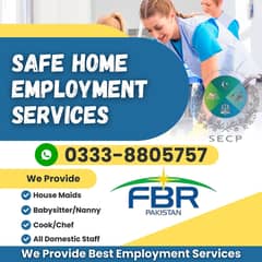 House Maids | Maid | Nurse | Driver | Security Guard | Cook | Chef