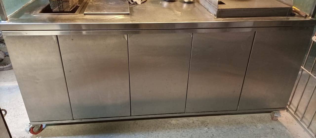 Fast Food and multipurpose counter available for sale and Rent 8