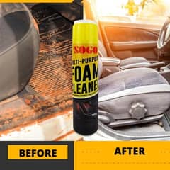 Car Interior Wash Spray Sogo Multi-purpose Foam Cleaner – 650 Ml