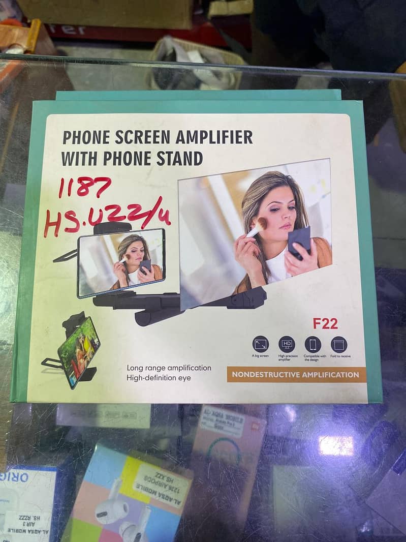 phone screen amplifier with phone stand 1