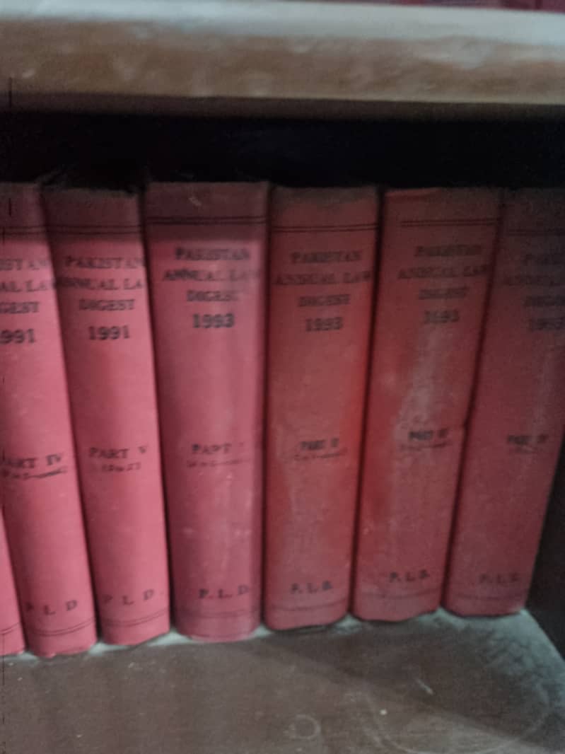 PLJs, PLJ Year Digest, Indian selected Law Books, etc. 2