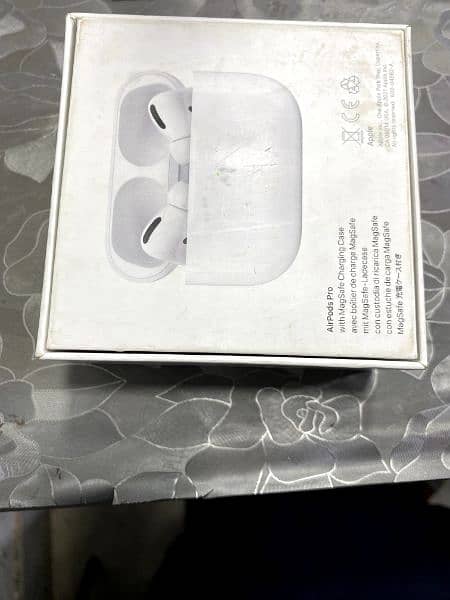 air pods pro original apple k hai just open box hai with complete box 4