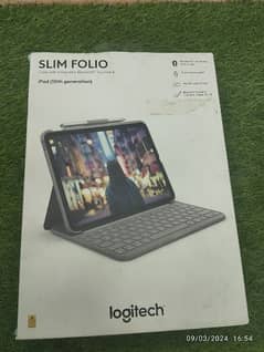 Logitech slim folio 10th generation keyboard Bluetooth