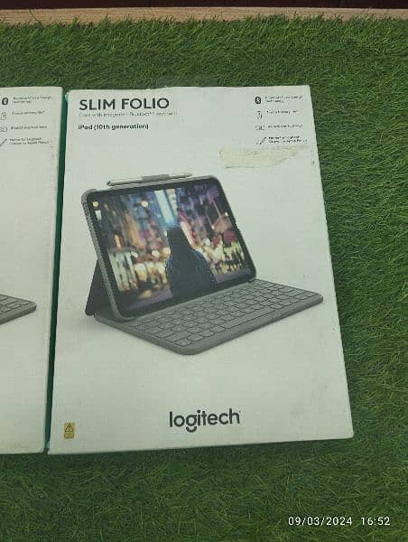 Logitech slim folio 10th generation keyboard Bluetooth 6