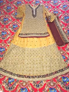 Braidal lehnga look like new 0