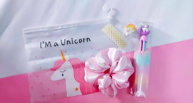 Transparent Unicorn Pouches 1