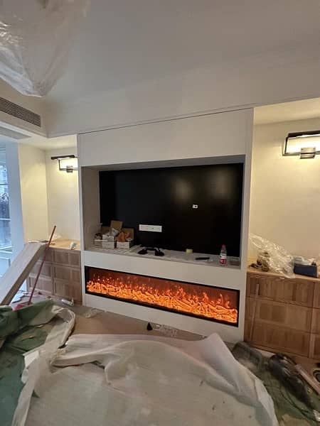 Electric fire place/gas fire places// 03057865194 whtsap 2