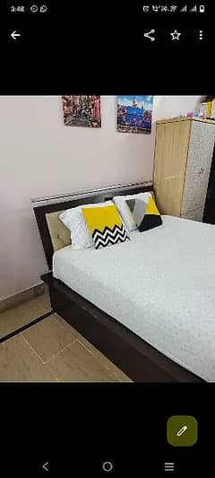 bed set / king size bed / double bed / bedroom set / wooden bed / bed