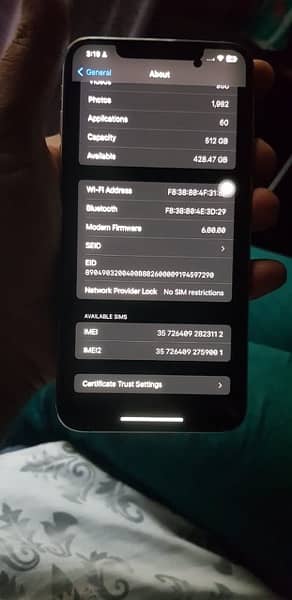 iPhone XS Max 512 factory unlock non pta 2