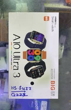 A10 ultra3 Multi funtions smart watch