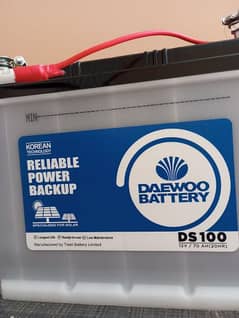 Daewoo Ds 100 battery for Sell urgent basis