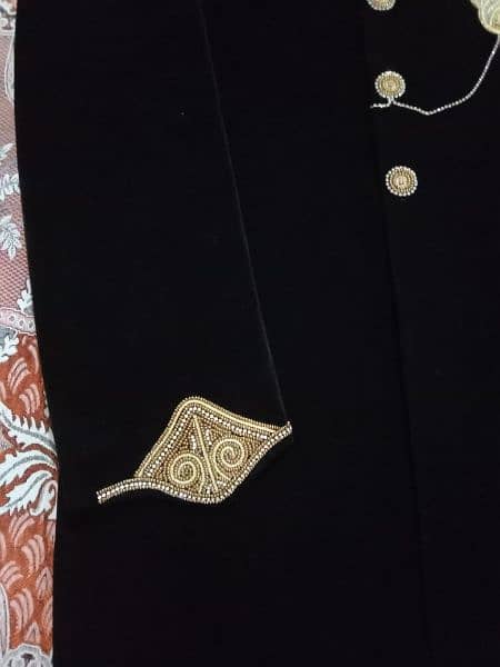 Velvet Sherwani with Turban for Weddings | High Quality and Demanded 5