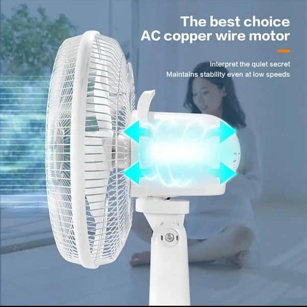 China  rechargeable fan 18Inches with Remote Control 2