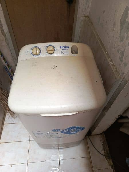 Haier 85-35 8 kg Washing machine never repaired 8