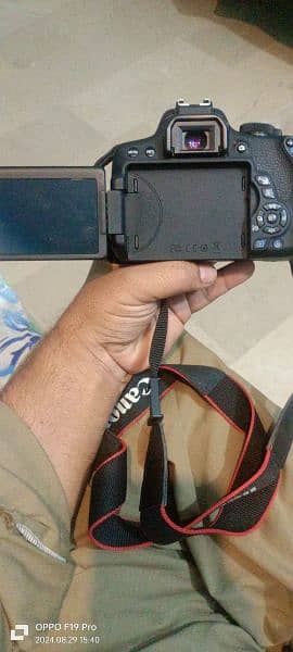 canon 750d camra urgent sale 2