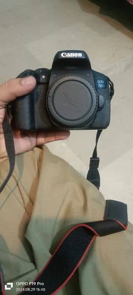 canon 750d camra urgent sale 3