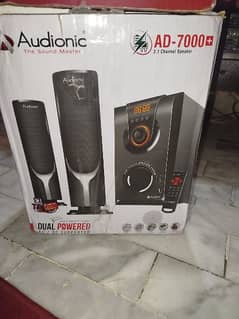 new box pack audionic AD7000.2. 1 chanal speakers