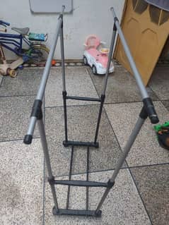 clothes hanger stand just like new