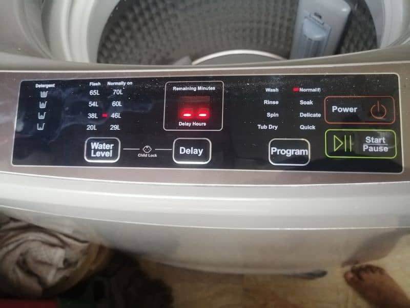 Haier Washing Machine Fully Automatic Slightly Used Like Brand New 1