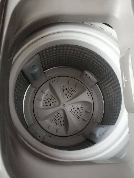 Haier Washing Machine Fully Automatic Slightly Used Like Brand New 2