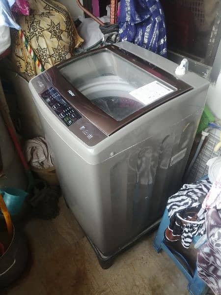 Haier Washing Machine Fully Automatic Slightly Used Like Brand New 3