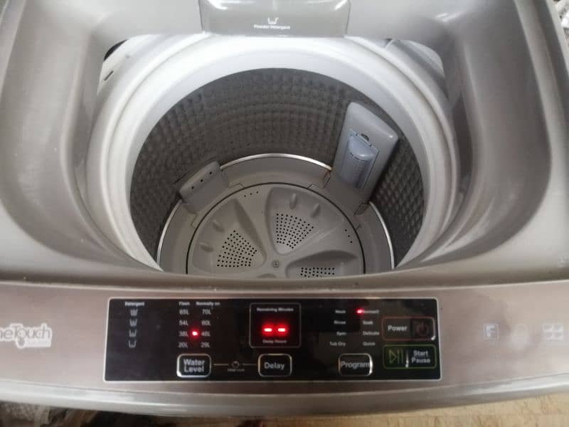 Haier Washing Machine Fully Automatic Slightly Used Like Brand New 4