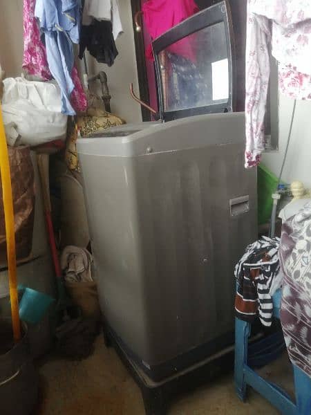 Haier Washing Machine Fully Automatic Slightly Used Like Brand New 7