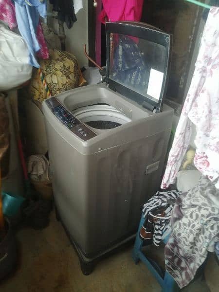 Haier Washing Machine Fully Automatic Slightly Used Like Brand New 9