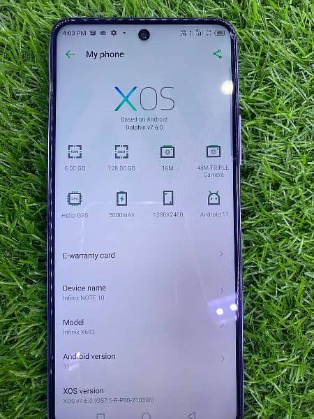 INFINIX NOTE 10 6/128 COMPLETE 5