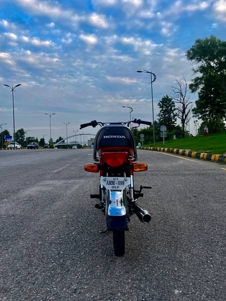 Honda CD-70 (2016) Isb Number 5