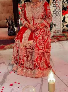 Bridal lehnga / Wedding dress / Barat dress / bridal lehnga for sale