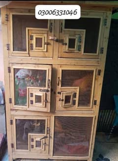 Best beautiful birds cage big size for sale new zero meter condition