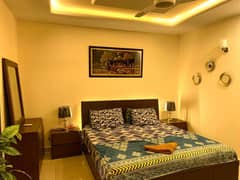 01 BED LUXURY FURNISHED APPARTMENT AVAILBLE FOR RENT AT GULBERG GREEEN ISLAMABAD