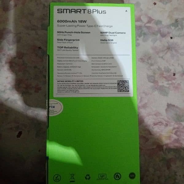 SMART 8 PLUS 4+4 RAM 64 ROM 3