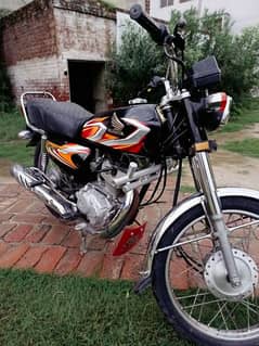 Honda cg 125 model 2022 black